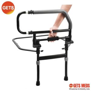 BED RAILS FLIP DOWN WITH LEG SUPPORT FL 5864: [🇸🇬GETS] ♿️ GETS SAFETY BED RAILS FOR ELDERLY PREGNANT WOMEN OR PATIENTS