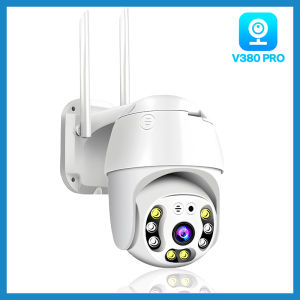 V380 Pro HD Camera Auto Tracking Outdoor Waterproof Camera Network Security Camera Two-Way Voice Call CCTV Camera