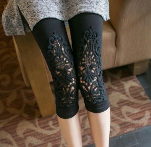 Ts - Legging wanita Legging Import Leging 7per8 New Renda legging sport legging fashion Legging Premium Bahan Kaos Import S-XXL Celana Legging Wanita