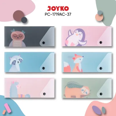 Kotak Tempat Pensil Pencil Case Joyko PC-0719AC-37 Animal Calender