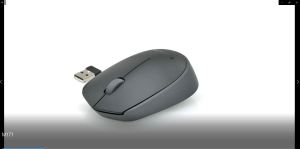 Logitech M170 Wireless Mouse for PC Mac Laptop 2.4 GHz with USB Mini Receiver Optical Tracking 12-Months Battery Life Ambidextrous