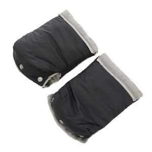 Stroller push handle windproof gloves for pushchair such Stokke Cybex yoyo Yoya Bugaboo series bicycle handrail fine fleece