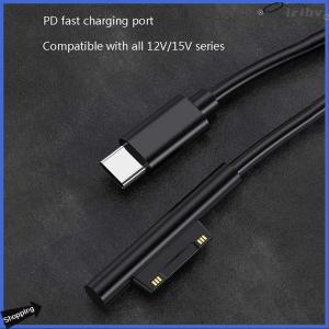 【jianzhanqinl】 New Fast Charging USB Type-C Power Supply for Microsoft Surface Pro 7 3 4 5 6 15V 3A PD Tablet Charger Adapter Cable Cord