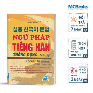Ngữ pháp tiếng Hàn thông dụng (sơ cấp) Korean Grammar in use - MCBooks