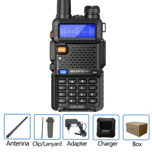 2024 Baofeng UV-5RH Upgrade UV-5R Walkie Talkie Multi-Band Type-C Charging Two Way Radio for Outdoor Indoor