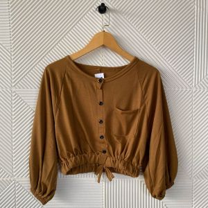 atasan lengan 7/8 serut wanita/kaos lengan 7/8 wanita/atasan/kaos/pakaian wanita/t-shirt crop top