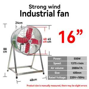 BSBOSS Wall Type Industrial Light Duty Exhaust Fan (8"/10"/12"/14"/16") Original/Official/100% Authentic