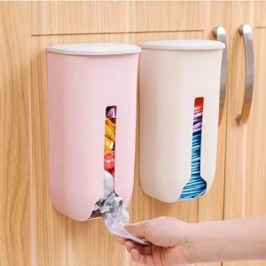 [OL] Tempat Kantong Plastik Dispenser Penyimpanan Kresek Plastik Tempel Dinding