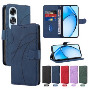 Ốp lật thời trang nam châm Ví da khe cắm thẻ cho OPPO A18 A60 A40 A38 A58 A79 A17 A17K A16 A15 A15S A98 A98 A96 A95 A94 A76 A74 A57 A77 A57S A77S A55 A54 vỏ điện thoại