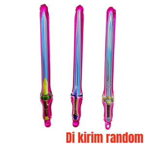 Balon Foil Pedang Panjang Balon Mainan Pedang Anak Balon Foil Mainan Balon Panjang HHG
