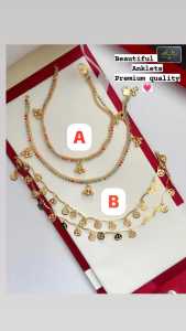 NEW ARRIVAL BEAUTIFUL ANKLETS WOMEN PREMIUM QUALITY READY STOCK