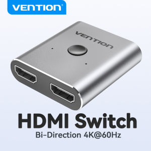 Vention HDMI Splitter Bi-Direction HDMI Switcher 4K 8K HDMI Switch 1x2/2x1 Adapter 2 in 1 out Converter For PS4 PS3 Laptop Display Projector HDMI 2.0 Extension Port 1 in 2 out HUB