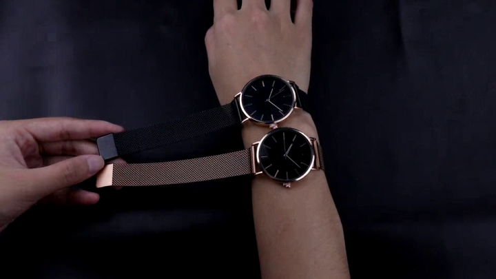 Wrist Watch Black Chain For Watch Buy Daniel Wellington Classic - Main Image