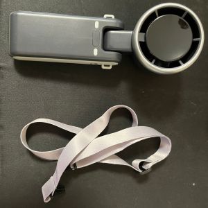 Portable Turbo Fan Mini Hanging Neck Fan 3600mAh USB Rechargeable Handheld Air Cooling Fan with 5 Gear for Summer Handheld Fan