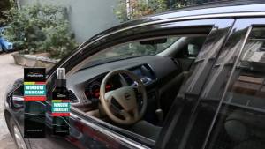 Homonth Car Window Noise Reduction Lubricant Long-lasting Smooth Anti-aging Lifting Glass Noise Cleaning Agent