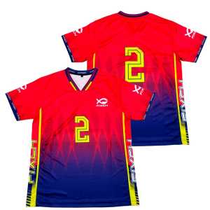 Jersey Voli volly Fixch Full Printing Baju Atasan Volly Fixch
