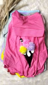 Hijab Anak Perempuan Es Krim Jilbab Instan Anak Karakter Ice Cream Kerudung Geblosan 3 4 5 6 Tahun