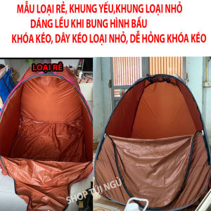 Lều xông hơi sau sinhgiải cảm vải dày dặn tự bung cao cấp(giao màu ngẫu nhiên)