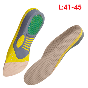 SRIEI 1Pair Orthotic Insoles High Arch Support Insoles for Shoes Sole Pad Orthopedic Insoles Flat Feet for Plantar Fasciitis Pain