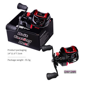 KFT PROBEROS Mesin Pancing Baitcasting Reel Bc 7.2:1 Max Drag 10kg Right/Left High Speed Super Long Casting Fishing Reel
