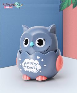 Karakterku: Mainan Binatang Lucu Burung Hantu Owl Mainan Anak Murah Bisa Jalan Tanpa Baterai