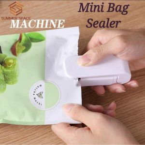 📦Mesin Pembungkusan Mini Snek Mudah Bawa Bermagnet Peti Ais | Portable Fridge Magnet Mini Snack Bag Sealing Machine