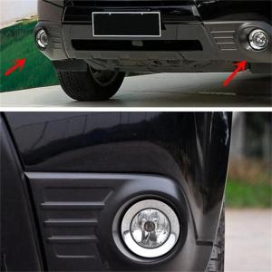 1 Cặp phụ kiện ô tô thay thế đèn sương mù vỏ bọc trang trí Đèn Đi Sương mù phía trước Nhẫn Bìa Mũ TRIM cho Forester 57731sc000