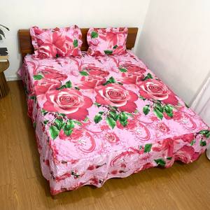 ANEKA BEDSHEET - Sprei Rumbai dompet size 180x200 bahan Disperse 3D 110 GSM
