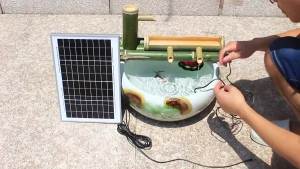 Fish Tank Pump Solar Filter Pump Outdoor Fish Pond Filter Pump Circulation Filter Submersible Pump Aquarium Accessories 12V6-10W