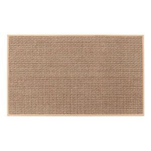Door Mat Entrance Linen Woven Floor Mat Stain Resistant and Durablea Outdoor Mat Household Anti-Skid