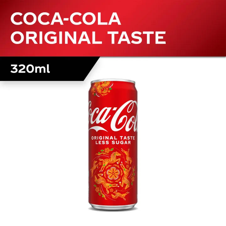 Coca-Cola%20Original%20Taste%20Less%20Sugar%20(24%20X%20320ML)%20-%20Case%20-%20%5BPackaging%20May%20Vary%5D%20-%20Image%205