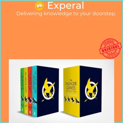 The Hunger Games 4 Book Paperback Box Set by Suzanne Collins (UK edition paperback)