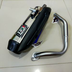 FULLSET Knalpot TZM STAINLESS beAT Vario Scoopy Mio Freego Genio Fino Gear Lexi Nmax Aerox Pcx