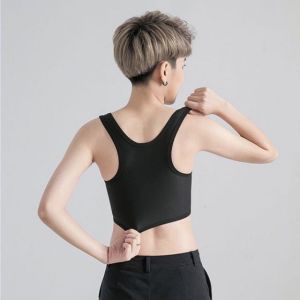 พร้อมส่งจากไทยSanay Bra เสื้อชั้นในทอม เสื้อกระชับอก ผ้านิ่มใส่สบาย ตะขอข้าง【Sunny Sprouts】