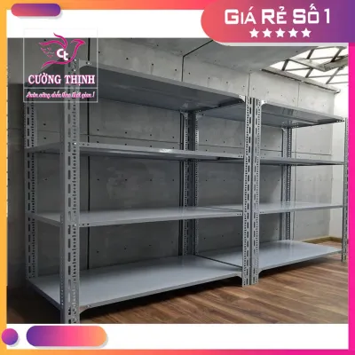 Kệ Sắt V Lỗ Đa Năng Dài 15 m x Rộng 04 m x Cao 1m-12m-15m-2m – Lựa Chọn Số Tầng