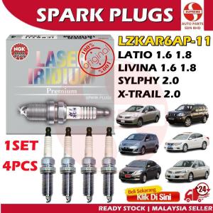 S2U Original NGK Laser Iridium Spark Plug Nissan Latio Livina X-Trail Sylphy Plugs Kereta