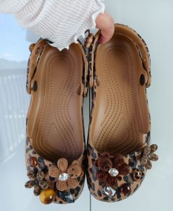 Free Shipping In Stock: Vibrant Colorful 5Cm Height-Increasing Ballet Clogs For Women Perfect For Summer With A Non-Slip Sole Stylish Design And Comfortable Soft Insole