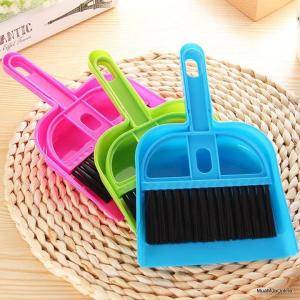 Combo Chổi Quét Và Ki Hốt Rác Mini Dustpan Set Cao Cấp