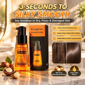 Hair Care Essential Oil Improving Dryness and Frizz Make It Smooth and Soft Suitable for Damaged Hair