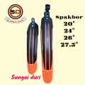 Spakbor sepeda Bmx Mtb depan belakang fender slebor. 