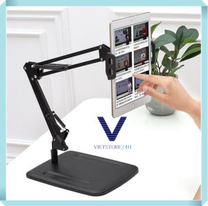 Giá Đỡ Kẹp IPad Khớp Nâng Xoay 360 Độ Đa Năng