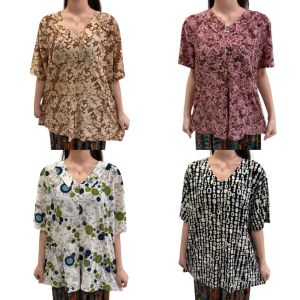 WOMEN BLOUSE/BAJU BLOUSE WANITA MURAH OFFER/KAIN SEJUK/GOOD QUALITY READY STOCK