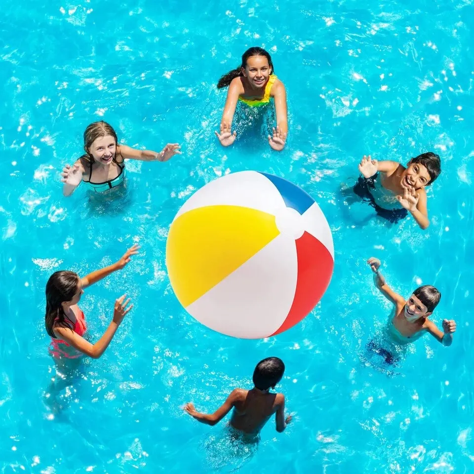 25cm Inflatable swimming pool water game balloon beach ball Water toy  balloon | Lazada PH