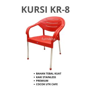 KURSI CAFE KURSI TERAS STAINLESS TWINPAN KR 8 [KURACC]