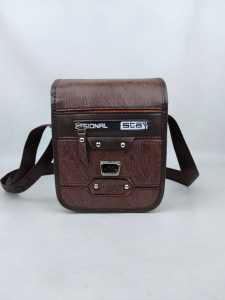 Tas Selempang Kulit PU Leather 8" inchi Polo Amstar Tas Pria Tas Kulit Tas Selempang Polo Tas Selempang Pria
