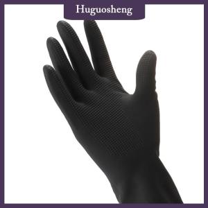 [huguosheng] 1Pair Reusable Hair Dyeing Gloves Hairdressing Coloring Gloves Barber Salon Tool