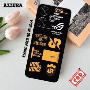 New Gaming Case Softcase Pro Camera Xiaomi Poco M6 4G 2024 Bahan Karet Lentur & Tebal Silikon