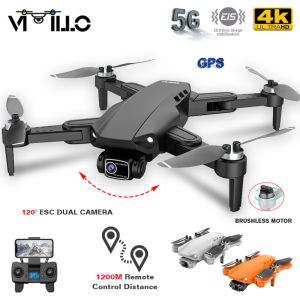 L900 Pro 1.2km RC Drone 4K Dual Camera with GPS 5G WIFI FPV Real-time Transmission Brushless Motor Distance SG907 PRO