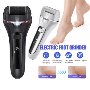 18Pcs Set Electric Callus Remover Foot File Pedicure Tool Rechargeable Foot Grinder Dead Skin Remover Pedicure Tools Feet Care Pedicure kit for Cracked Heels and Dead Skin Foot Care Foot Beauty Tool CNY Gift Present