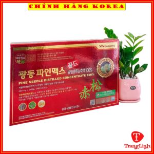 Tinh dầu thông đỏ Kwangdong hàn quốc chính hãng hộp 120 viên - Hỗ trợ giảm mỡ máu tim mạch huyết áp ung thư - tranglinh